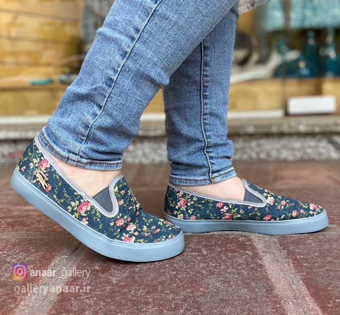 کفش-ونس-بدون-بند-1 کفش ونس بدون بند (طرح LACOSTE) - Image 1