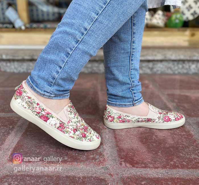 کفش-ونس-بدون-بند-11 کفش ونس بدون بند (طرح LACOSTE) - Image 1
