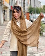 شال های الیاف طبیعی منگوله دار - Image 14