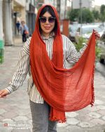 شال های الیاف طبیعی منگوله دار - Image 3