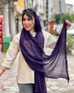 شال های الیاف طبیعی منگوله دار - Image 16