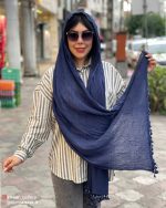 شال های الیاف طبیعی منگوله دار - Image 8