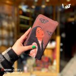 کیف پول مخمل زیپ دار