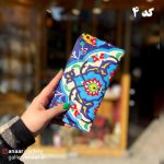 کیف پول مخمل زیپ دار - Image 3