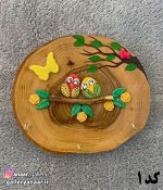 جاکلیدی های تنه درخت طرح جغد - Image 2