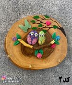 جاکلیدی های تنه درخت طرح جغد - Image 3