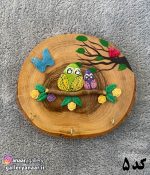 جاکلیدی های تنه درخت طرح جغد - Image 6