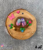 جاکلیدی های تنه درخت طرح جغد - Image 9