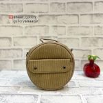کیف های دوشی گرد مخمل کبریتی - Image 7