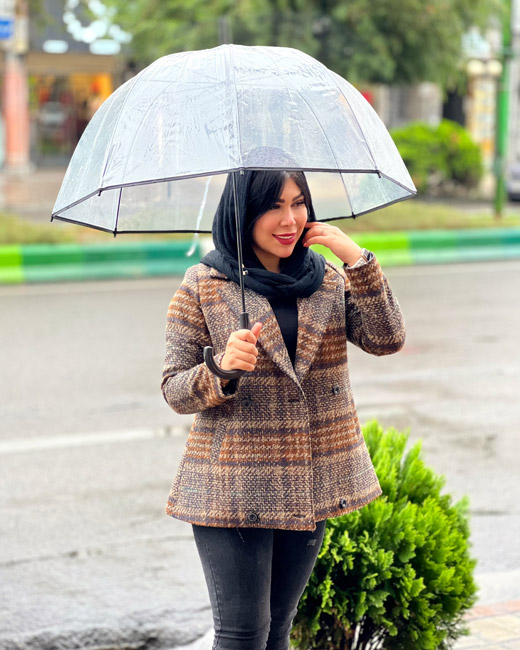 photo-output-6 مانتو کتی پشمی مدل مهرا - Image 1