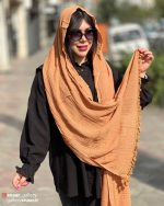 شال الیاف طبیعی منگوله دار - Image 13