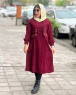 ست مانتو و جلیقه هاریکا - Image 4