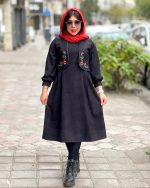 ست مانتو و جلیقه هاریکا - Image 7