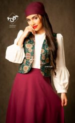 ست شومیز دامن ژیله مدل انار - Image 3