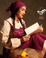 مانتو و سارافن بلوط ( کرم ارغوانی ) - Image 3