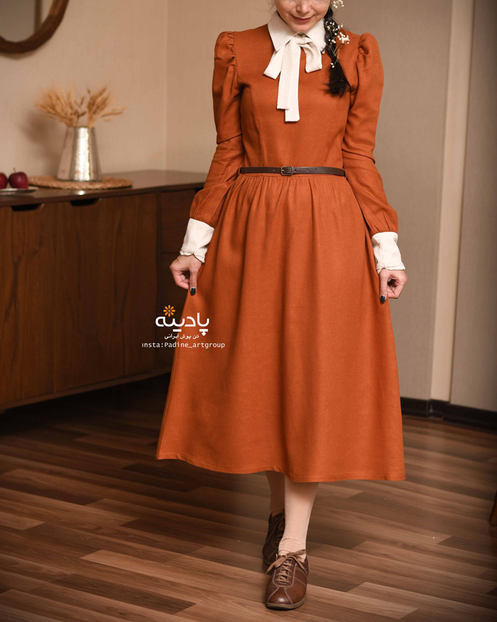 photo-output-12 مانتو پیراهنی سرمه (آجری) - Image 1