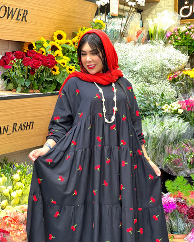 photo-output مانتو آلبالویی ( مشکی ) - Image 1