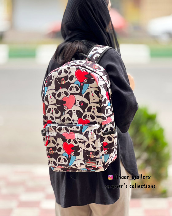 photo-output-18 کوله پشتی ریزو طرح پاندا - Image 1