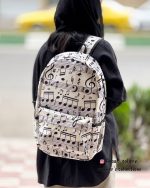 کوله پشتی ریزو طرح نت موسیقی