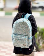 کوله پشتی ریزو طرح بابونه آبی