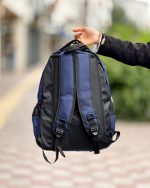کوله پشتی ساده سورمه ای Gaboc - Image 4