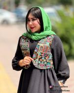 ست پیراهن و جلیقه دلسا (مشکی) - Image 3