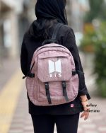 کوله پشتی  BTS صورتی