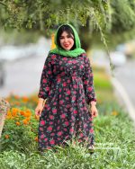 پیراهن سروه ( مشکی ) - Image 2