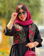 ست پیراهن و وست طناز (مشکی)