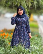 پیراهن سروه ( سورمه ای ) - Image 2