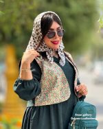 ست پیراهن و وست طناز (سبز)