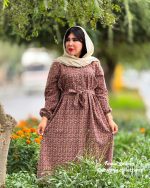 پیراهن سروه ( زرشکی ) - Image 2