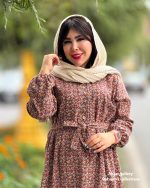پیراهن سروه ( زرشکی )