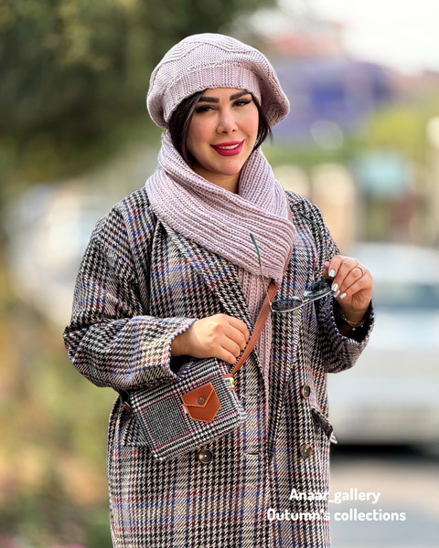 photo-output-15 ست کلاه و شال گردن یاسی - Image 1