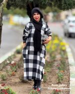مانتو پیراهنی پشمی کیمیا ( مدل 1 )