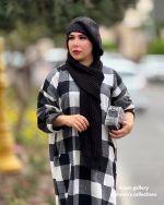 مانتو پیراهنی پشمی کیمیا ( مدل 1 ) - Image 2