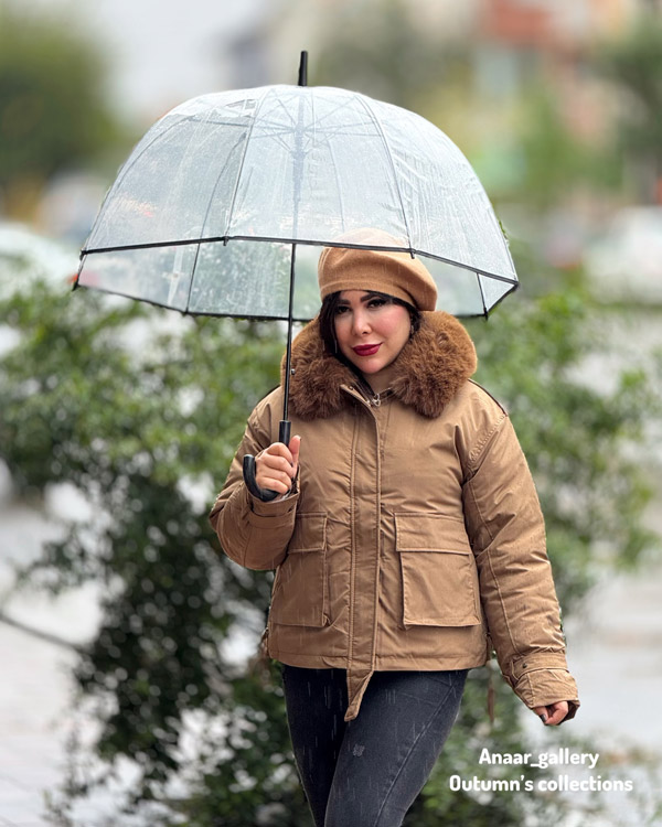 photo-output کاپشن داخل خز آرام ( نسکافه ای) - Image 1