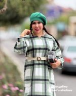 مانتو پیراهنی پشمی کیمیا ( مدل 4 ) - Image 2