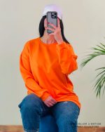 بلوز دورس پنبه لاکرا مداد رنگی - Image 8