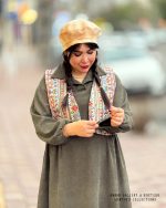 ست پیراهن و وست طناز (سبز) - Image 2
