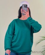 بلوز دورس پنبه لاکرا مداد رنگی - Image 2