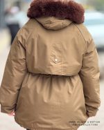 کاپشن دلسا (قهوه ای) - Image 5