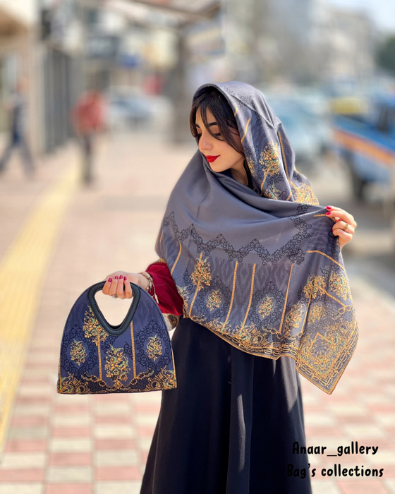 photo-output-4 ست کیف و روسری دلینا - Image 1
