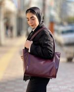 کیف دوشی فارلی (زرشکی)