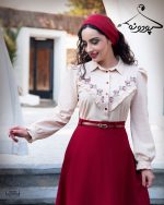 شومیز دامن شهرزاد (قرمز) - Image 2