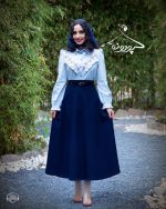 شومیز دامن شهرزاد (سورمه ای)