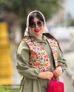 ست پیراهن و جلیقه طناز(سبز) - Image 2