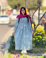 پیراهن گلگلی بابونه