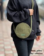 کیف دوشی کبریتی گرد ( در 12 رنگ ) - Image 4