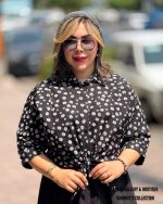 شومیز گره ای بابونه در 6 رنگ - Image 5